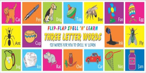 Flip Flap Spell And Learn - Three Letter Word